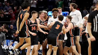 Full final four minutes of Princeton's shocking upset over Arizona