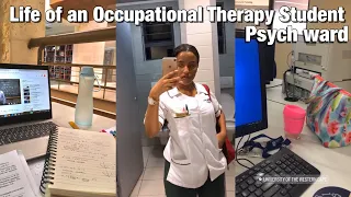 VLOG:A day in the life of an Occupational Therapy Student| PSYCH WARD| University of Western Cape