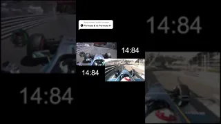 Formula One VS. Formula E Monaco Speed Comparison! - apex car media