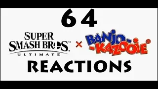 64 Full Reactions to the Banjo-Kazooie Reveal for Smash