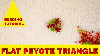 Geometric Beadwork: Flat Peyote Triangle