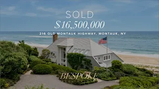 Picturesque $16,500,000 Montauk Oceanfront Retreat