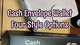 Cash Envelope Wallet | Comparing Four Different Styles