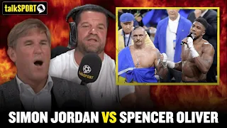 Simon Jordan took Spencer Oliver to task over his “sycophantic” comments to AJ after his Usyk loss🔥😱