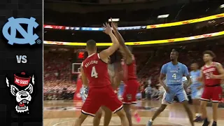 North Carolina vs. NC State Men's Basketball Highlights (2019-20)