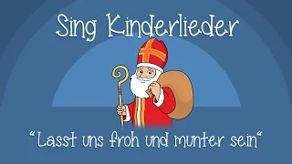 Lasst uns froh und munter sein - Weihnachtslieder zum Mitsingen | Sing Kinderlieder