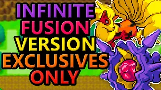 Can You Beat Pokemon Infinite Fusion With Only Version Exclusive Fusions? (Pokemon Fusion Fan Game)