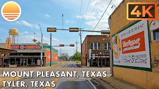 Mount Pleasant, Texas to Tyler, Texas! Drive with me!