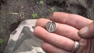 metal detector search 26-10-2014  ( 2 silver finds )