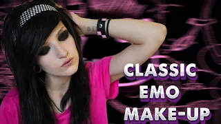 КАК СДЕЛАТЬ ЭМО МАКИЯЖ? | КАК СТАТЬ ЭМО | CLASSIC EMO MAKE-UP