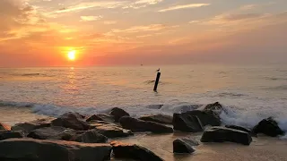 Sunrise in Ocean City, Maryland