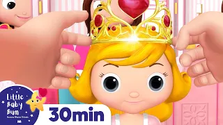 Dress The Princess | LBB Kids Songs | ABC's 123's Baby Nursery Rhymes - Learn with Little Baby Bum