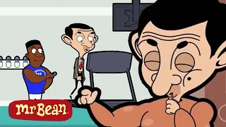 Mr Muscle Bean | Mr Bean Cartoon Season 2 | Full Episodes | Mr Bean Cartoon World