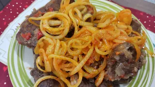 Bife de Panela de Pressão#shorts #bifes