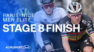 A FRANTIC finale in Nice 🔝  | Stage 8 Finish Paris-Nice 2024 | Eurosport Cycling