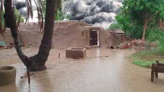 Very Heavy Rain In Punjab | Village Life In Pakistan