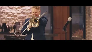 One-Handed Trombone Player plays Tommy Dorsey - Ryan Earl