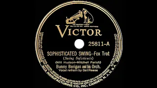 1938 Bunny Berigan - Sophisticated Swing (Gail Reese, vocal)