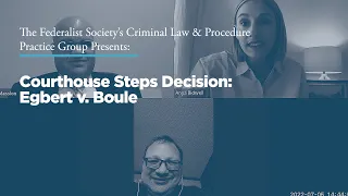 Courthouse Steps Decision: Egbert v. Boule