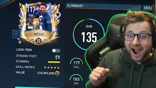 I Got UTOTY Messi, Max Ranked Him, and He Can Not Be Stopped! Best RW in FIFA Mobile 23!