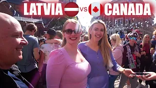 Latvia Makes SPORTING HISTORY 🇱🇻 v 🇨🇦