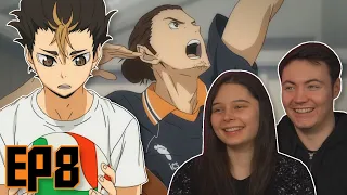 He Who Is Called The "Ace" | Haikyuu!! Season 1 Episode 8 Reaction & Review!