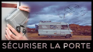 Vanlife - #12 - J'installe un Safe Door Fiamma sur notre Camping-car pour sécuriser la porte.