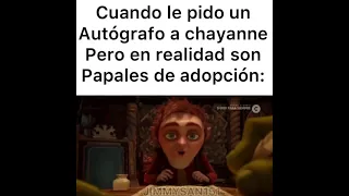 Cuando le pido un autógrafo a chayanne pero en realidad son papeles de adopción: