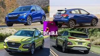2019 Hyundai Kona vs 2019 Honda HR-V (technical comparison)