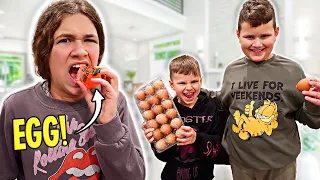 BROTHERS PRANK SISTERS FOR 24 HOURS!! | JKREW