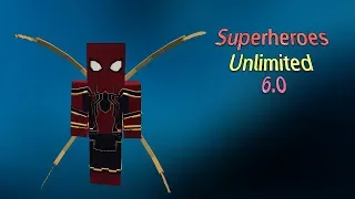 Superheroes Unlimited 6.0(Minecraft Mod Showcase) (Legends Mod)Part 4