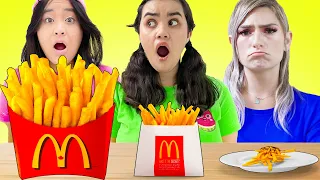 MUKBANG GIANT FRIES, TOXIC WASTE CANDY NOODLE, JELLY | CRAZY ASMR EATING FOOD CHALLENGE BY SWEEDEE