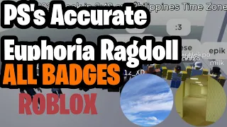 ROBLOX - PS's Accurate Euphoria Ragdoll - ALL Badges