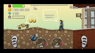 hill climb racing: trophy truck in factory DAILY CHALLENGE/ gameplay