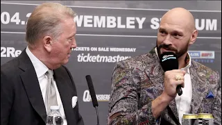 TYSON FURY & FRANK WARREN SLAM DILLIAN WHYTE FOR NOT SHOWING UP! / (FULL & UNCUT) PRESS CONFERENCE