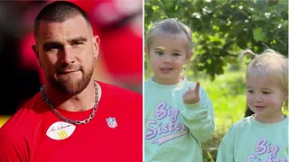 Travis Kelce Laughs at Dad Ed's Gift for Niece Elliotte's Third Birthday  The Girls Were Going Nuts