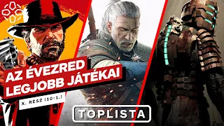 TOPLISTA: Az évezred legjobb játékai X. (10-1.)