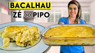 BACALHAU ZÉ DO PIPO! O MAIS CREMOSO!