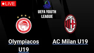 🔴 Live: Olympiacos Vs Milan - UEFA Youth League #hakimpao