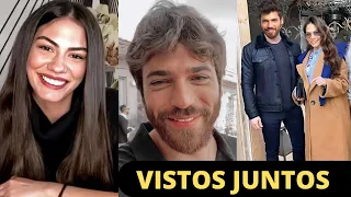 Video Leaked! Can Yaman and Demet Özdemir have a lunch break together during filming!