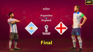 FIFA 23 - ARGENTINA vs. ENGLAND - FIFA WORLD CUP FINAL