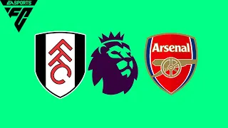 EA FC 24 - Fulham vs. Arsenal - Premier League 23/24