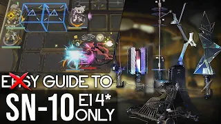 SN-10 Elite 1 4* Only Guide | Arknights Stultifera Navis