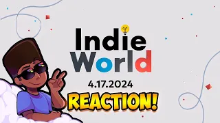 INDIE GAMES KEEP DELIVERING! || Indie Showcase Reaction April 2024