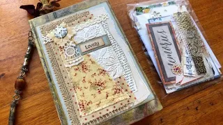 "Lovely" Junk Journal / Treasure Book - slight travel theme