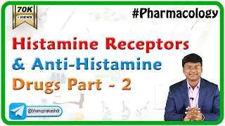 Pharmacology of Histamine , Histamine receptors and Anti-histamine Drugs : Part 2
