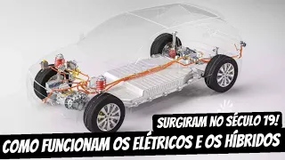 Como SURGIRAM os CARROS ELÉTRICOS e os HÍBRIDOS