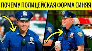 Почему в полиции синяя форма