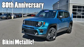 2021 Jeep Renegade 80th Anniversary - Bikini Metallic Paint! | Review