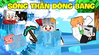 SAMMY THỬ THÁCH 24H THOÁT KHỎI SÓNG THẦN ĐÓNG BĂNG TRONG LÀNG HERO TEAM MINECRAFT